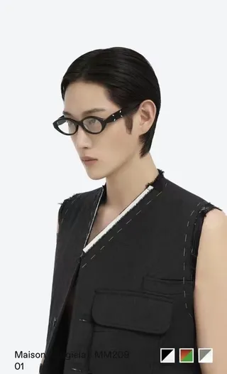 Maison Margiela MM209 半透明灰色光学眼镜 2