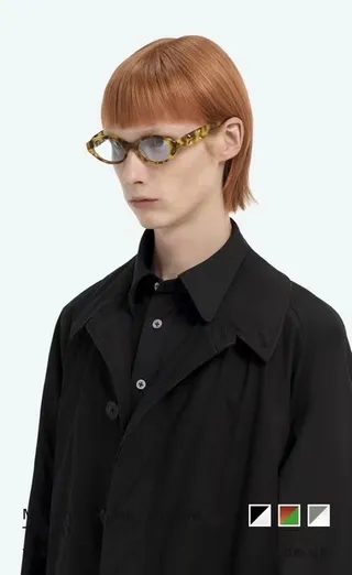 Maison Margiela MM209 半透明灰色光学眼镜 3