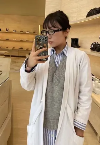 Maison Margiela MM209 半透明灰色光学眼镜 5