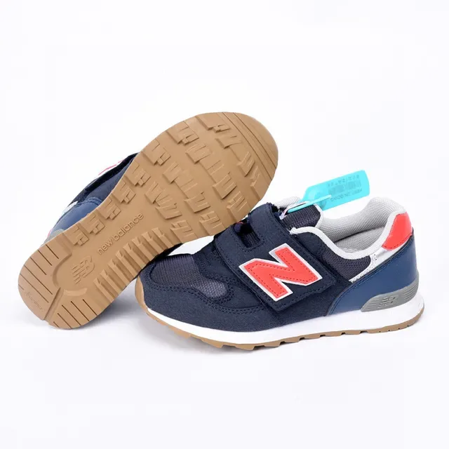 New Balance 574 Black White Gray Kids Lifestyle Sneakers 13