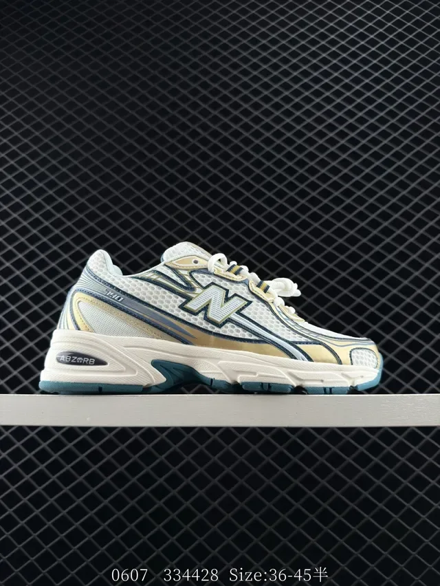 New Balance 740 blanc beige marine retro runner lifestyle sneakers 7