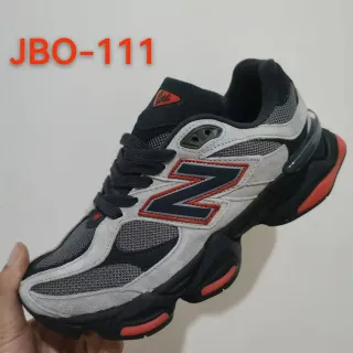 New Balance 9060 Gris Negro Rojo Zapatillas Chunky