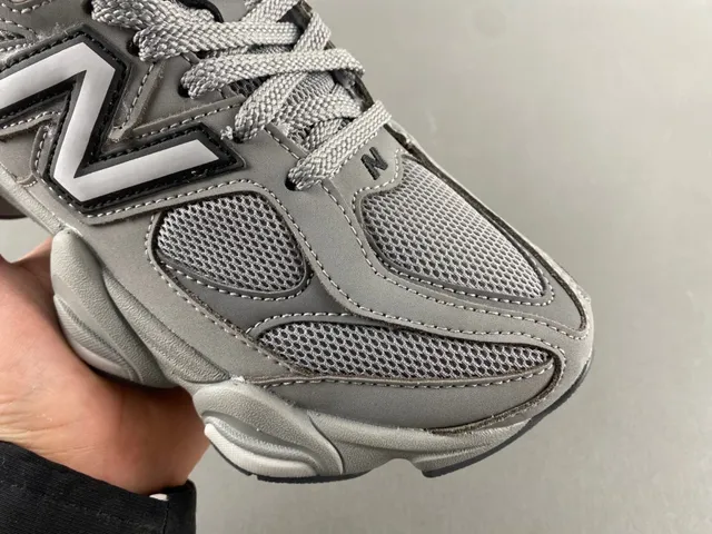 New Balance 9060 Gray Chunky Sneakers 2