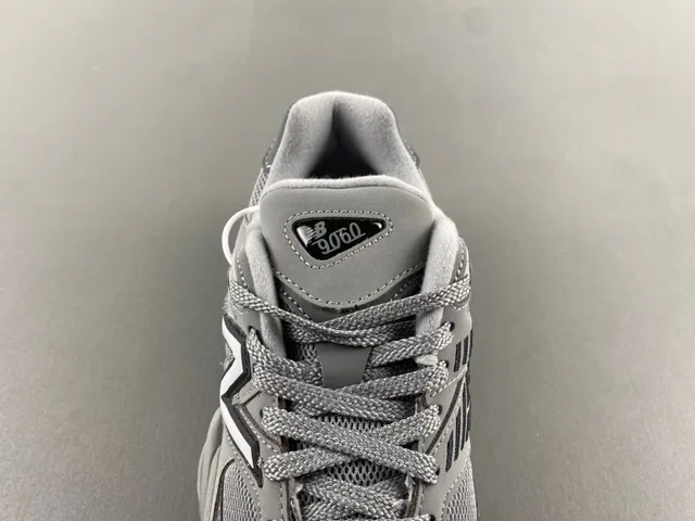 New Balance 9060 Gray Chunky Sneakers 6