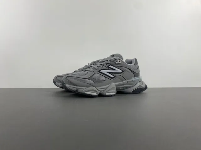New Balance 9060 Gray Chunky Sneakers 10