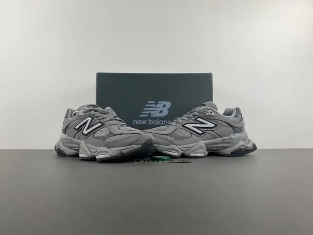New Balance 9060 Gray Chunky Sneakers 13