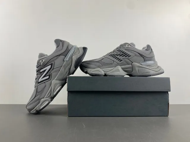 New Balance 9060 Gray Chunky Sneakers 14