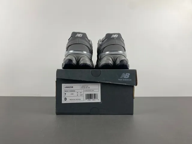 New Balance 9060 Gray Chunky Sneakers 17