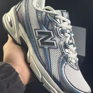 New Balance 9060 সাদা রূপালী বর্ণিল লাইফস্টাইল স্নিকার