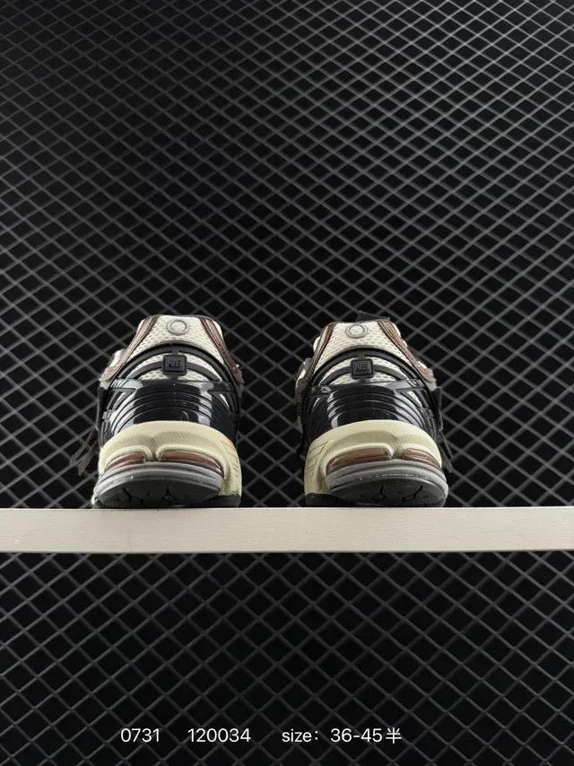 New Balance 906A Beige Marrón Púrpura Zapatillas Lifestyle 3