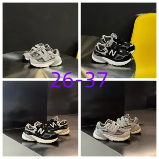 New Balance 990 ধূসর কালো মোটা সিলুয়েট ডুয়েল ভেলক্রো স্ট্র্যাপ লাইফস্টাইল স্নিকার