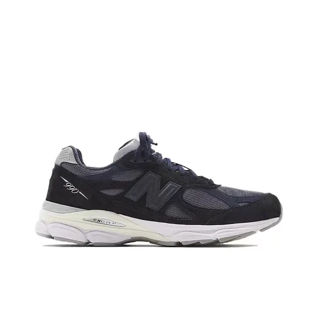 New Balance 990 Navy and Gray Lifestyle Sneakers 5