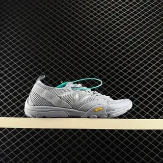 New Balance MT10 Tênis minimalista cinza malha para correr