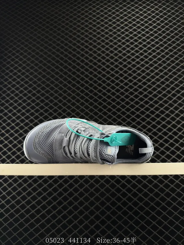 New Balance MT10 Tênis minimalista cinza malha para correr 4