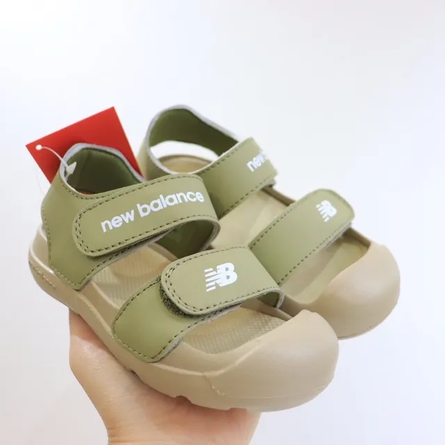 New Balance টু-স্ট্র্যাপ ভেলক্রো স্যান্ডেলস কিডস ক্যাজুয়াল স্যান্ডেলস 10