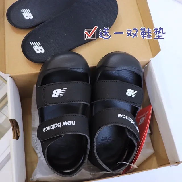 New Balance টু-স্ট্র্যাপ ভেলক্রো স্যান্ডেলস কিডস ক্যাজুয়াল স্যান্ডেলস 12
