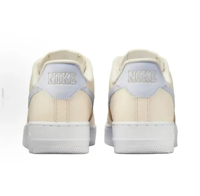 Nike Air Force 1 Beige Plaid Panel Lifestyle Sneakers 3