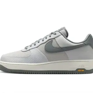 Nike Air Force 1 رمادي أعلى مُنسوج Vibram سولا أحذية lifestyle