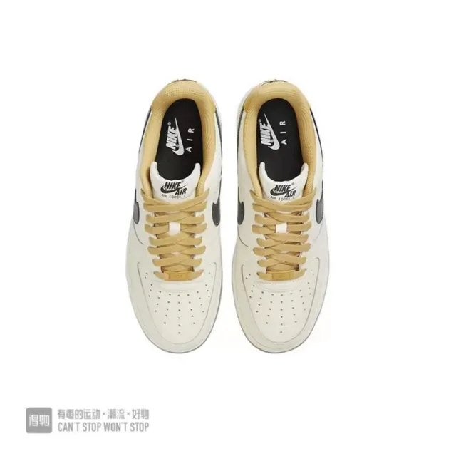 Nike Air Force 1 Off-White Black Mustard tênis lifestyle 4