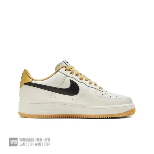 Nike Air Force 1 Off-White Black Mustard tênis lifestyle 5