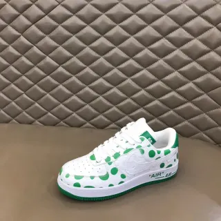 Nike Air Force 1 Blancos Verdes Lunares Zapatos Lifestyle