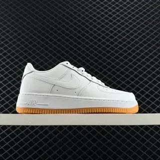 Nike Air Force 1 White Gum لايف ستايل سنيكرز