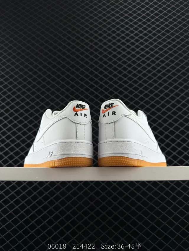 Nike Air Force 1 White Gum Lifestyle Sneakers 2