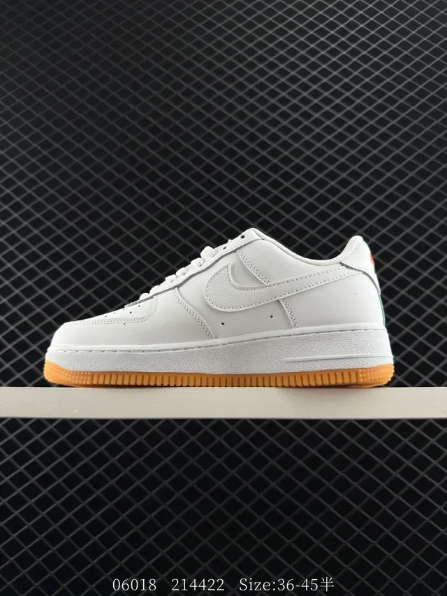 Nike Air Force 1 White Gum Lifestyle Sneakers 4