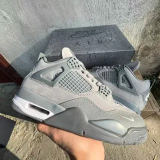 Nike Air Jordan 4 单色灰篮球鞋