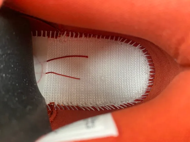 Nike Air Jordan 4 Rojo Naranja Ante Zapatillas de Baloncesto 8