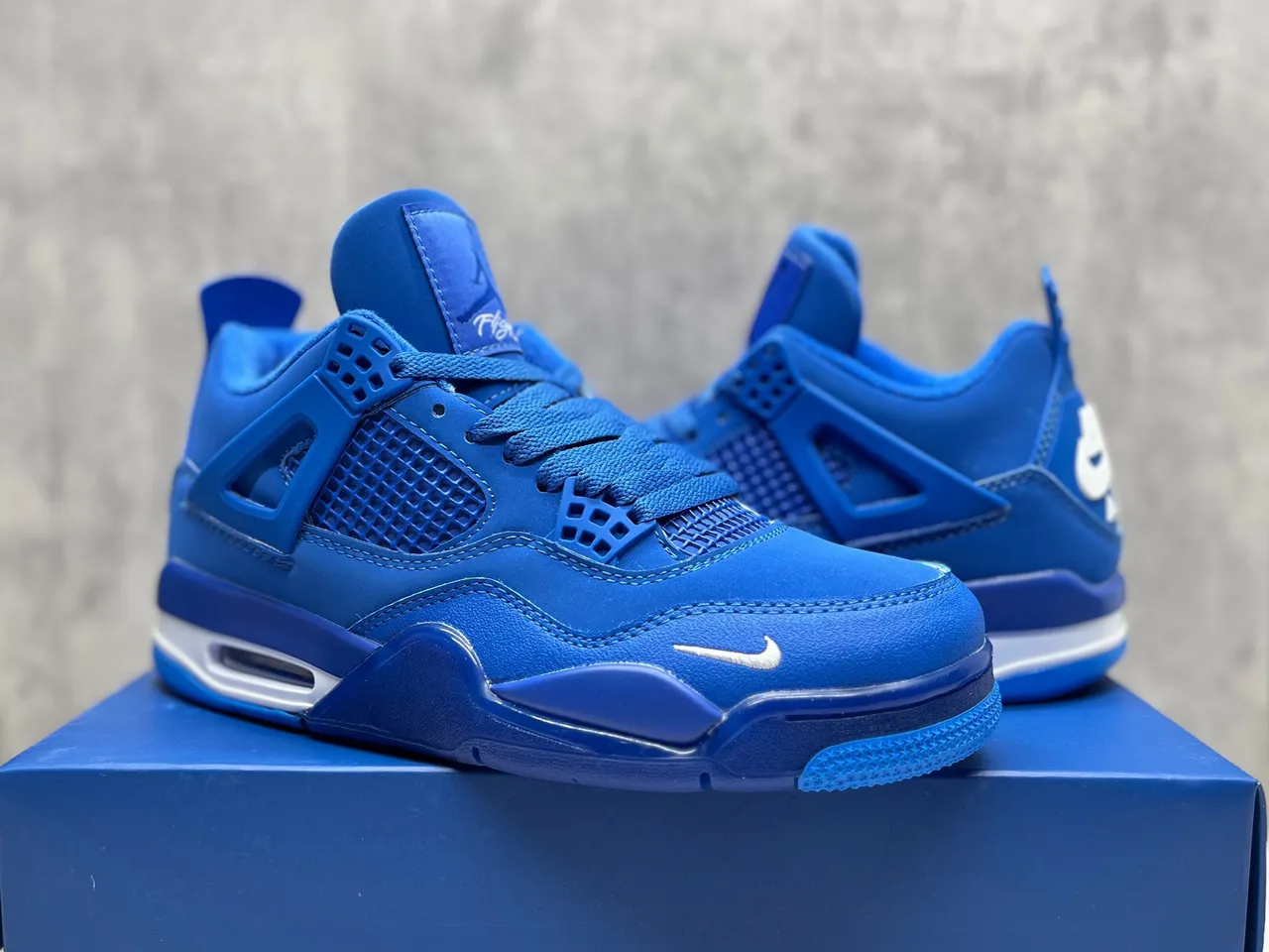 Nike Air Jordan 4 Royal Blue Tênis de basquete 2