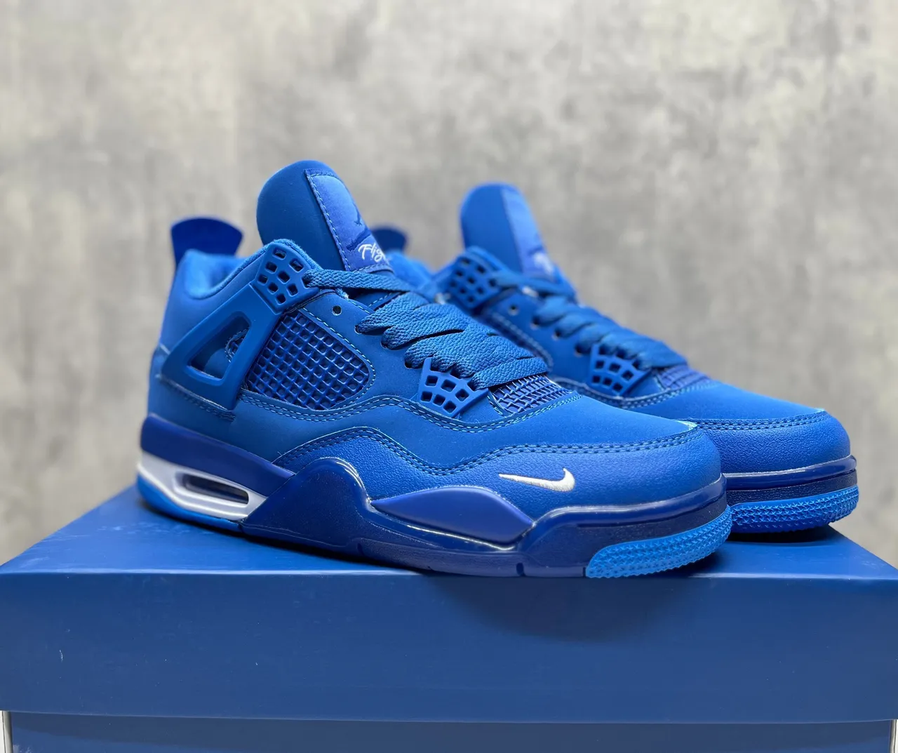 Nike Air Jordan 4 Royal Blue Tênis de basquete 4