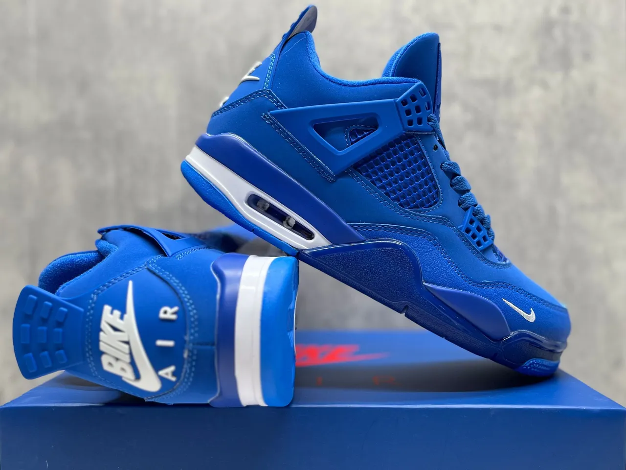 Nike Air Jordan 4 Royal Blue Tênis de basquete 5