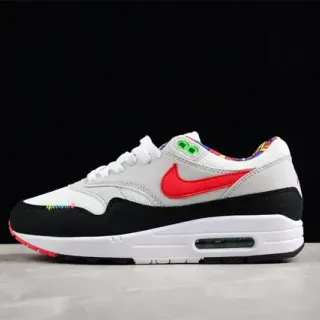 Nike Air Max 1 لمسات منسوجة متعددة الألوان حذاء أسلوب حياة