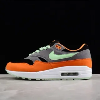 Nike Air Max 1 برتقالي رمادي أخضر نعناع حذاء أسلوب حياة