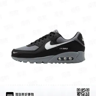 Nike Air Max 90 أسود رمادي أبيض حذاء أسلوبي رياضي