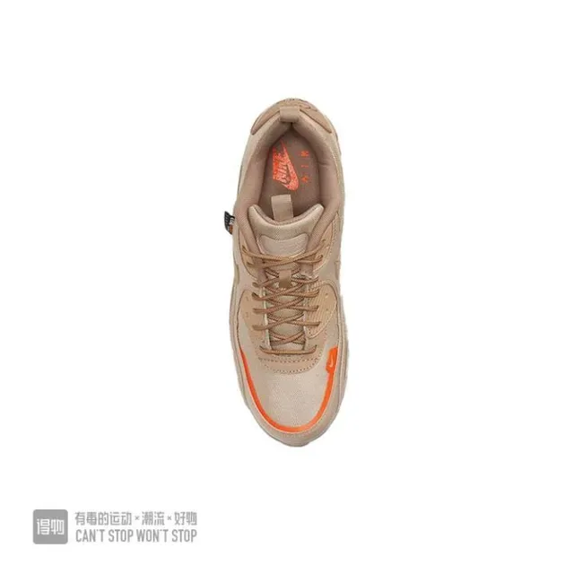 Nike Air Max 90 Monochromatic Tan Lifestyle Sneakers 3