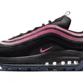 Nike Air Max 97 Black Pink Wave أحذية رياضية أسلوب حياة