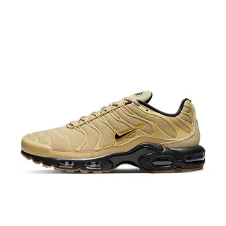 Tênis lifestyle Nike Air Max Plus bege e preto