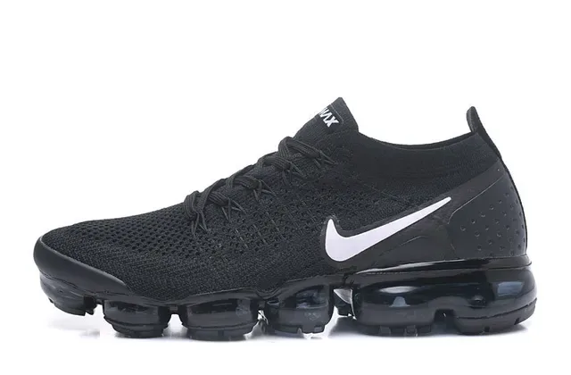 Nike Air VaporMax Black and White Lifestyle Sneakers 9