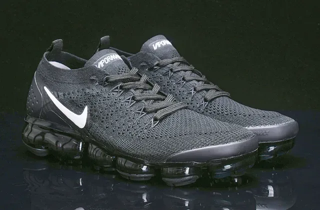 Nike Air VaporMax Black and White Lifestyle Sneakers 17