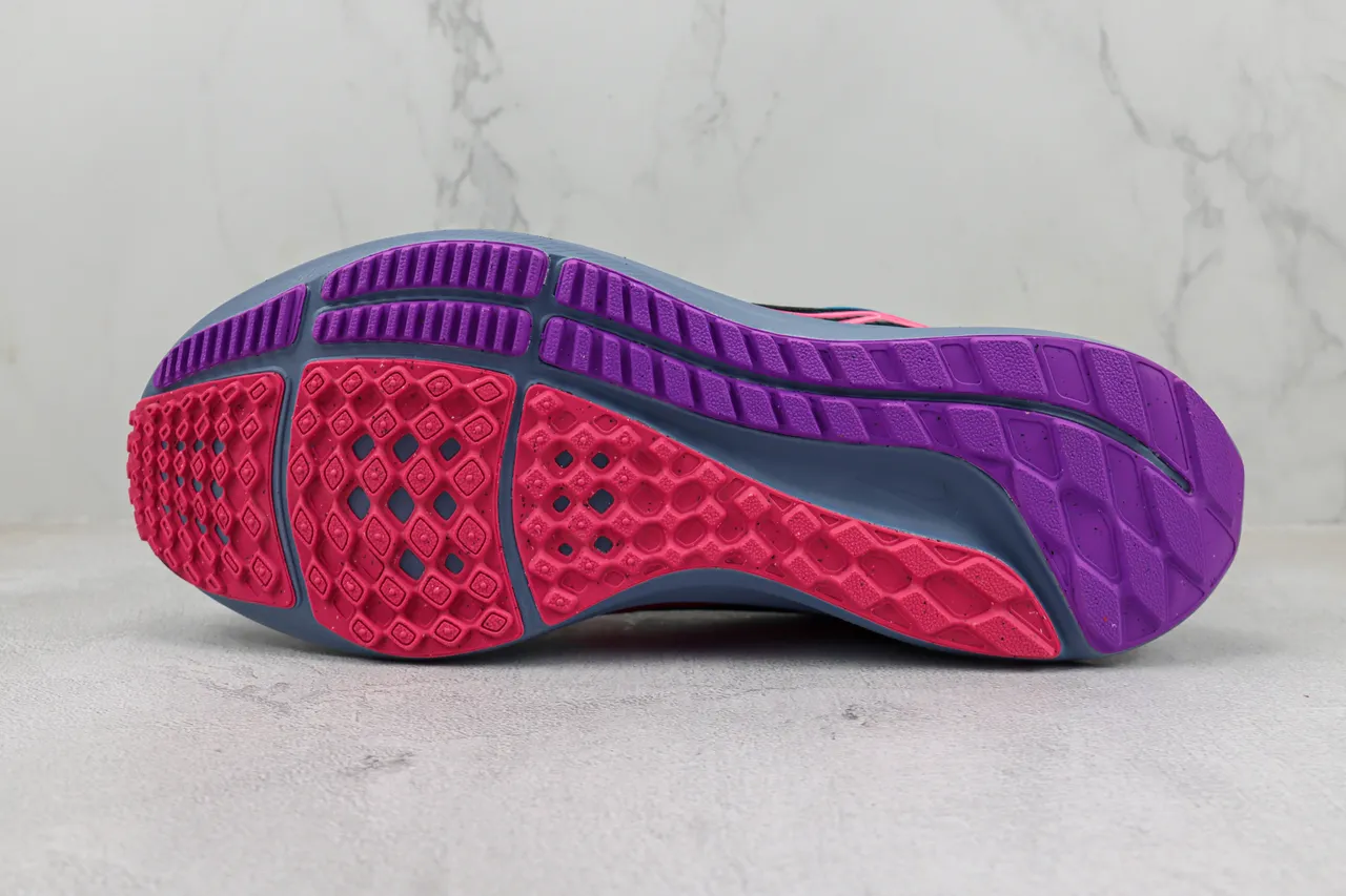 Nike Air Zoom Pegasus 40 Negro Azul Rosa Zapatillas de running 8