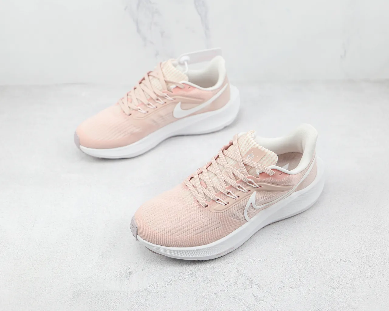 Nike Air Zoom Pegasus Pink and White Running Shoes 4