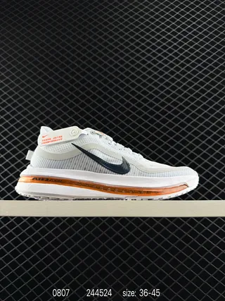 Nike Air Zoom Pegasus Premium হালকা ধূসর এবং কমলা রানিং শু 2