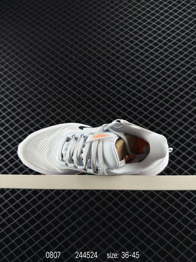 Nike Air Zoom Pegasus Premium হালকা ধূসর এবং কমলা রানিং শু 5