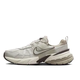 Nike Beige Marrón Chunky Sculpted Midsole Mesh Y Recubrimiento Sintético Construcción Zapatillas Lifestyle