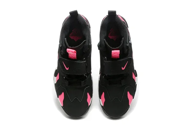 Nike Sneaker Negro y Rosa Flame Overlay High-Top 2