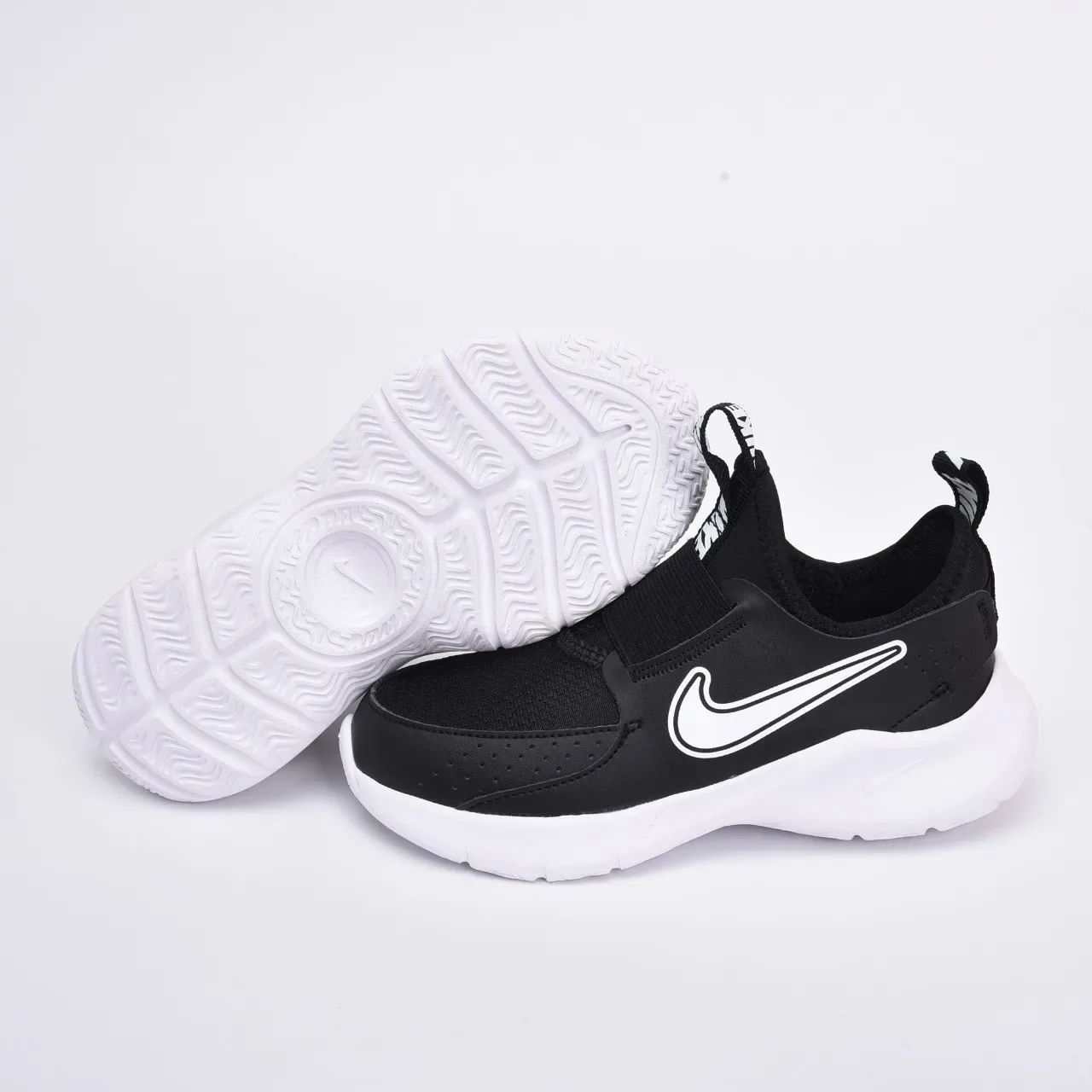 Nike Black Gold Slip-On Perforated Mesh Lifestyle Sneakers 23