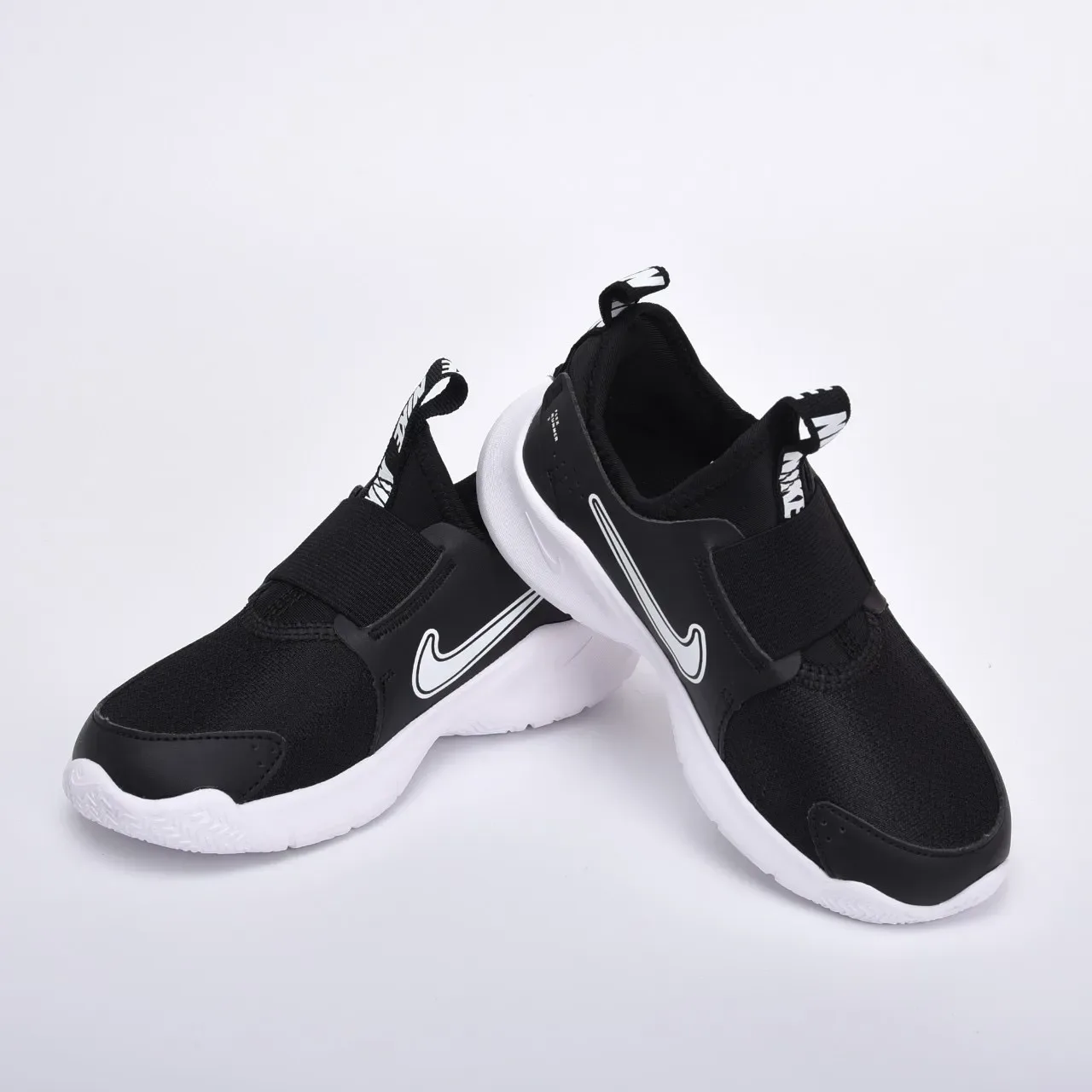 Nike Black Gold Slip-On Perforated Mesh Lifestyle Sneakers 24