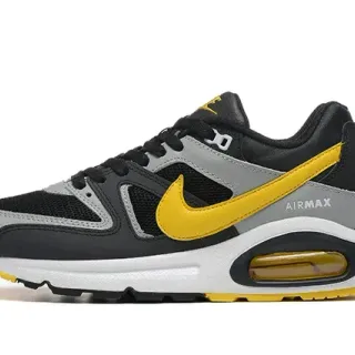 Chaussures Nike Air Unit Lifestyle Noir Jaune Malla Layered Synthétique Talon Visible